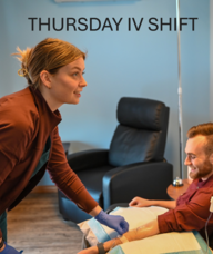 Book an Appointment with Thursday IV Shift for Intravenous Vitamin Therapy