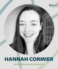 Book an Appointment with Hannah Cormier for Registered Massage Therapy