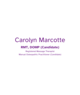 Book an Appointment with Carolyn Marcotte at Clarkson Medical Arts Centre